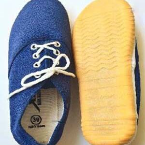Giày Vải Bata Màu Xanh Lao Động – GVA0012